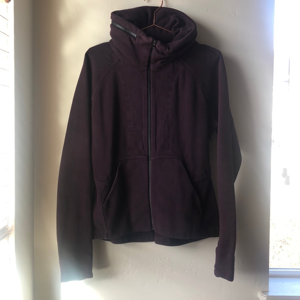 Lulu Zip Up! Maroon